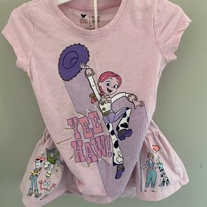 Limited edition toy story shirt and skort set